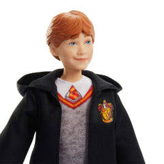 Ron Weasley Fashion Doll in Signature Hogwarts Uniform With Wand Accessory, Inspired By The Movie