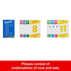 Phase 10 Card Game For Families, Adults And Kids, Rummy-Style Play in A Storage Tin