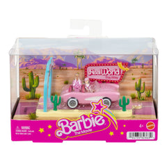 Barbie Mini BarbieLand Vehículo para Muñecas La Película Barbie y Ken Mundo Real