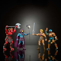 Masters Of The Universe 2026 Movie 4 Pack Action Figures, 5.5 Inch Hero & Villain Toys, 1 Exclusive