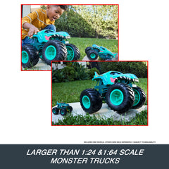 Hot Wheels Monster Trucks Colossal MEGA-Wrex Toy Truck, Large-Scale Vehicle With Big Wheels