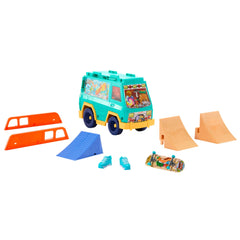 Hot Wheels Skate Tony Hawk Skate Van Playset With Exclusive Fingerboard & Removable Skate Shoes