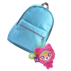 Polly Pocket Plushie Bear Compact, Doll & Keychain Playset With Pets, Fruit Themed Accessories