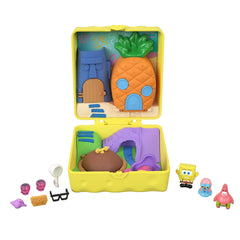 Polly Pocket PP Core Set de Juego Compacto Bob Esponja