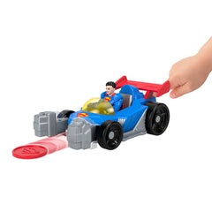 Imaginext DC Super Friends Set de Juego Superman y Vehículo