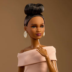 Barbie-Barbie Basics Modèle 08-Poupée Brune Avec Robe Brune