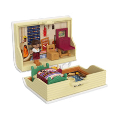 Polly Pocket X American Girl Dolls & Playset, 3-Pack With Keychain, Samantha, Kirsten, And Josefina