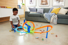 Hot Wheels Action Pista de Brinquedo Desafio Turbina de Ação