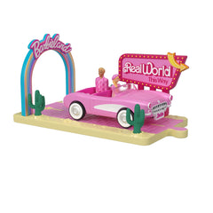 Barbie Mini BarbieLand Vehículo para Muñecas La Película Barbie y Ken Mundo Real