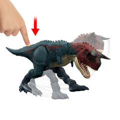 Jurassic World Dinossauro de Brinquedo Jurassic World Dinossauro Ataca e Morde
