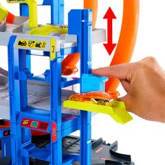 Hot Wheels-Coffret Méga Garage