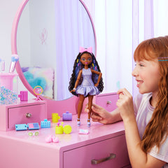 Barbie Dream Besties Boneca Brooklyn Get Ready With Me com Acessórios