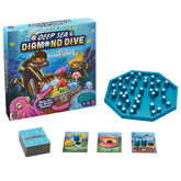 Deep Sea Diamond Dive Family Board Game For Kids And Adults With Easy Rules And Quick Gameplay