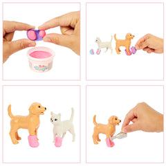 Barbie Profissões Conjunto de Brinquedo Veterinária com Animais de Estimação e Acessórios