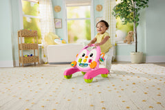 Fisher-Price Andadera para Bebés Andadera Musical Pingüino Rosa