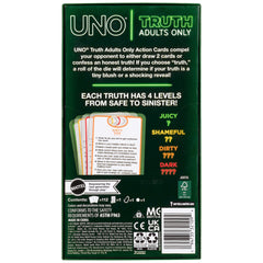 UNO Truth Adults Only Card Game, Play Anywhere, Travel, Dorm, Camping & Party