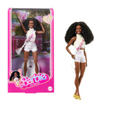 Barbie The Movie President Collectible Doll, Issa Rae As President Barbie Wearing Shimmery White Blouse & Short Set