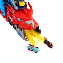 Hot Wheels City Pista de Brinquedo Transportador de Dragões