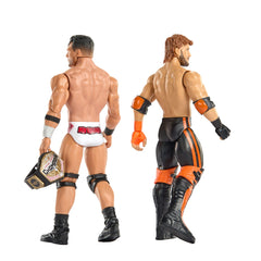 WWE Main Event Showdown La Knight vs Logan Paul Action Figures Set, Series #24, 6-Inch Collectibles