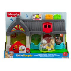 Fisher-Price-Little People-L’Écurie des Joyeux Chevaux Avec 6 Éléments