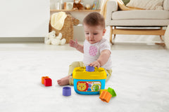 Fisher-Price Baby's First Blocks Shape-Sorting Toy, Set Of 10, For infants 6+ Months