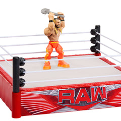 WWE Knuckle Crunchers Rebound Ring & Action Figure, Playset With Seth Rollins Mini Figure