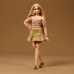Barbie You Create Barbie Basics Neutral Kit 003, Customizable Fashion Doll & Universal-Fit Clothing