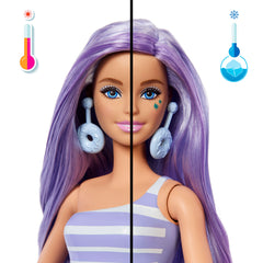 Barbie Pop Reveal Boneca Milk-shakes Copo Roxo