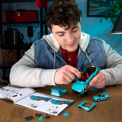 Mattel Brick Shop Hot Wheels Jogo de Construção Speed Custom '90 Honda Civic EF