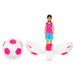Barbie Profesiones Muñeca Barbie Career Burst - Jugadora de Fútbol