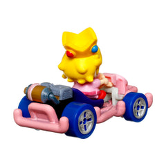 Hot Wheels Mario Kart Vehículo de Juguete Baby Peach Pipe Frame