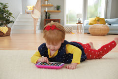 Fisher-Price Ríe y Aprende Juguete para Bebés Tablet De Aprendizaje Crece Conmigo Rosa