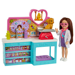 Barbie Chelsea Poupée et Coffret de Jeu