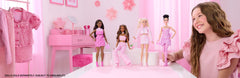 Barbie Fashionista Muñeca Deluxe Style Muñeca con Vestido Rosa con Estrellas