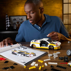 Hot Wheels Coffret de Construction Audi R8 Lms