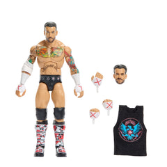WWE Elite Collection Top Picks Cm Punk Action Figure & Accessories, 6-Inch Collectible Set