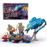 Mattel Brick Shop Masters Of The Universe Attack Of The Collector Building Toy Kit (593 Pieces), For Collectors