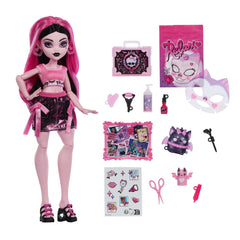 Monster High Self-Scare Secrets Draculaura Fashion Doll With 13 Realistic Accessories