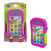 Fisher-Price Barney's World Hey Barney Phone Musical Toddler Toy With Lights For Kids, Multilanguage Version