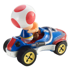 Hot Wheels Mario Kart Vehículo de Juguete Toad Sneeker