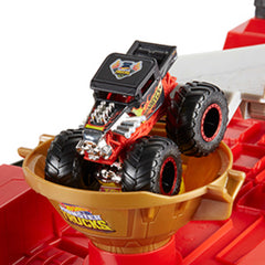Hot Wheels Monster Trucks Coffret de Jeu Course de descente