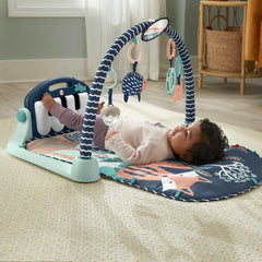 Fisher-Price Tapis D’Activités Pour Bébé, Piano, Jouets, Faon Marine
