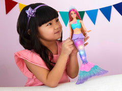 Barbie Poupée Barbie Dreamtopia Sirène Lumières Scintillantes