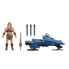 Masters Of The Universe He-Man And Sky Sled Pack, 2026 Movie Vehicle & Figure, 5.5 Inch Scale