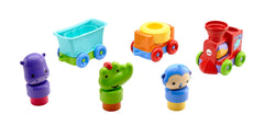 Fisher-Price Juguete para Bebés Silly Safari Tren Animales Divertidos