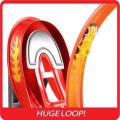Hot Wheels Action Power Shift Motorized Raceway Track Set, Includes 5 Cars In 1:64 Scale