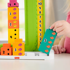 Fisher-Price L’Alligator des Additions. 10 Blocs à Empiler