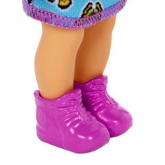 Barbie Small Doll And Accessories, Babysitters Inc. Set With Toilet And 5 Pieces