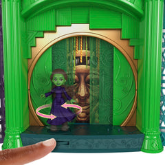 Universal Pictures’ Wicked Emerald City Small Doll Playset With 5 Play Spaces & 15 Accessories