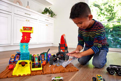 Hot Wheels-Monster Trucks-Compétition de Dérapages-Coffret